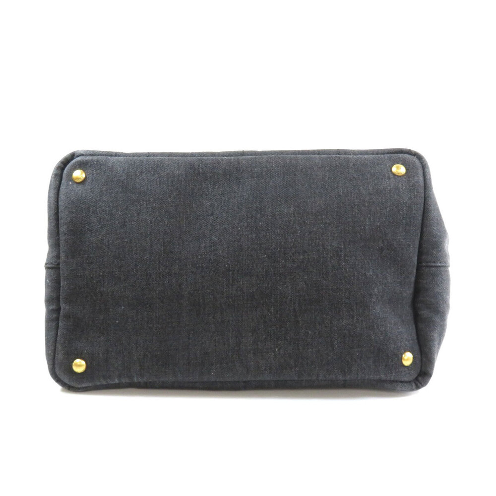 Prada Canapa Tote Bag Denim - Picture 4 of 11